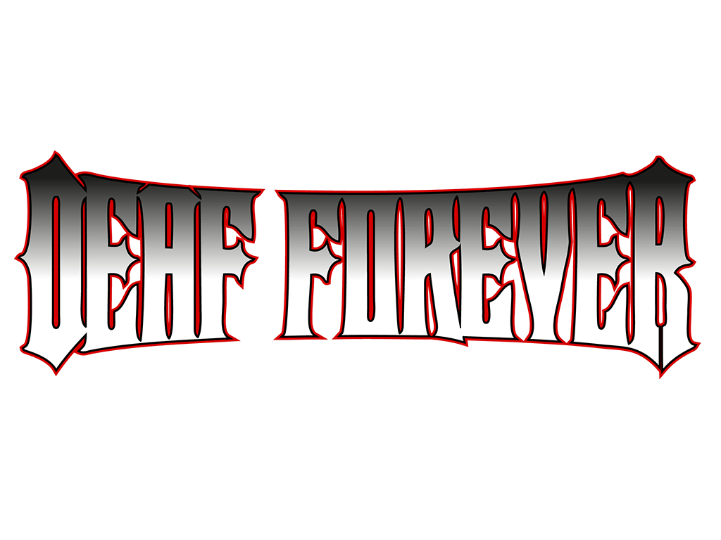 Bandlogo Deaf forever